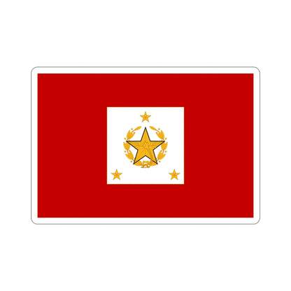 Flag for the Chief of the General Staff (Guatemala) STICKER Vinyl Die-Cut Decal-5 Inch-The Sticker Space