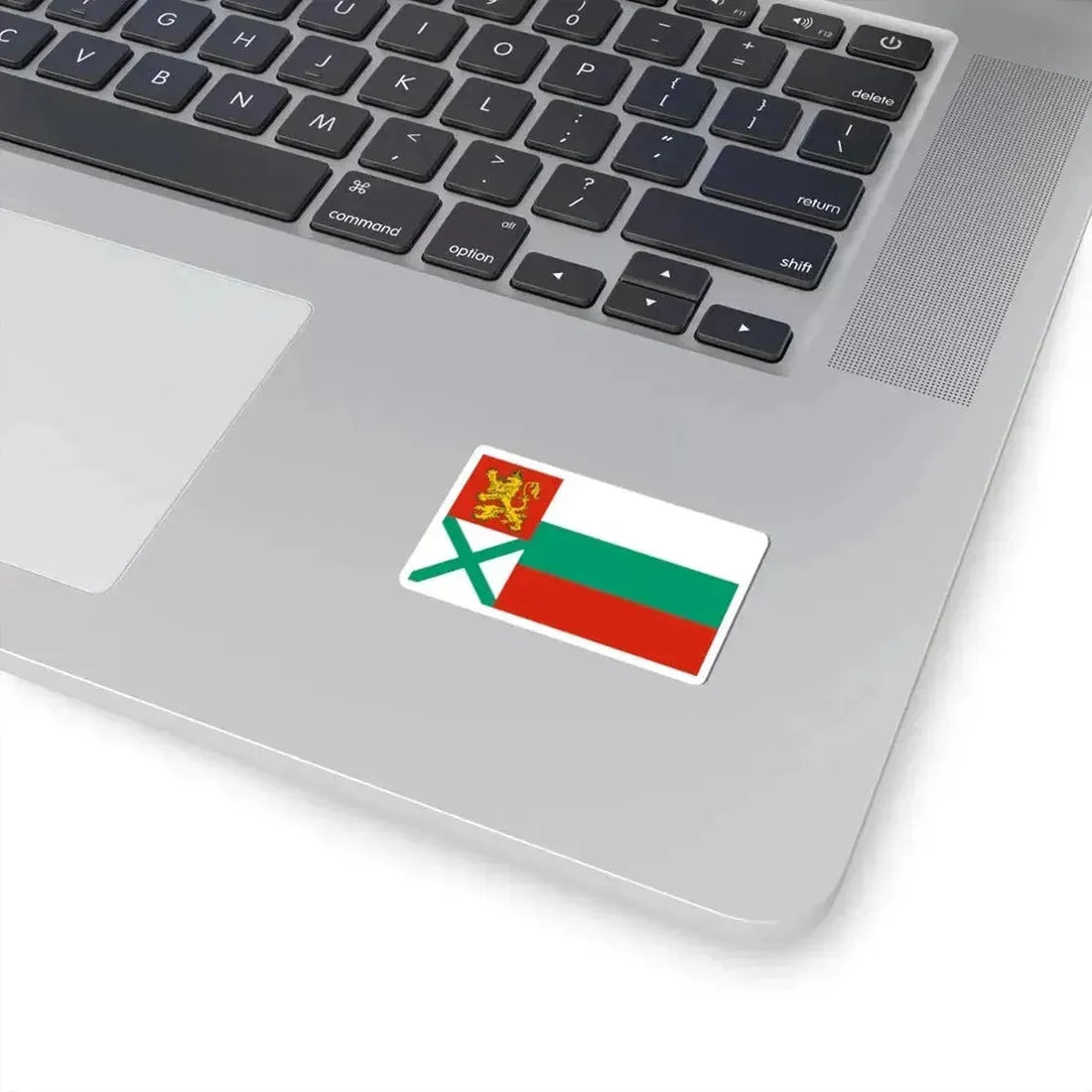 Flag for the Ministry of War Bulgaria 1878-1944 (Bulgaria) STICKER Vinyl Kiss-Cut Decal - The Sticker Space