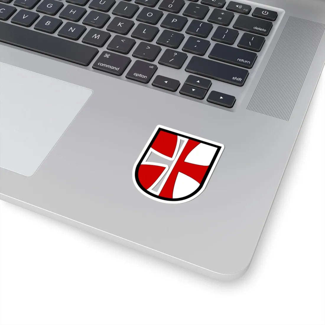 Flag from St. Florian (Austria) (Coat of Arms) STICKER Vinyl Kiss-Cut Decal - The Sticker Space