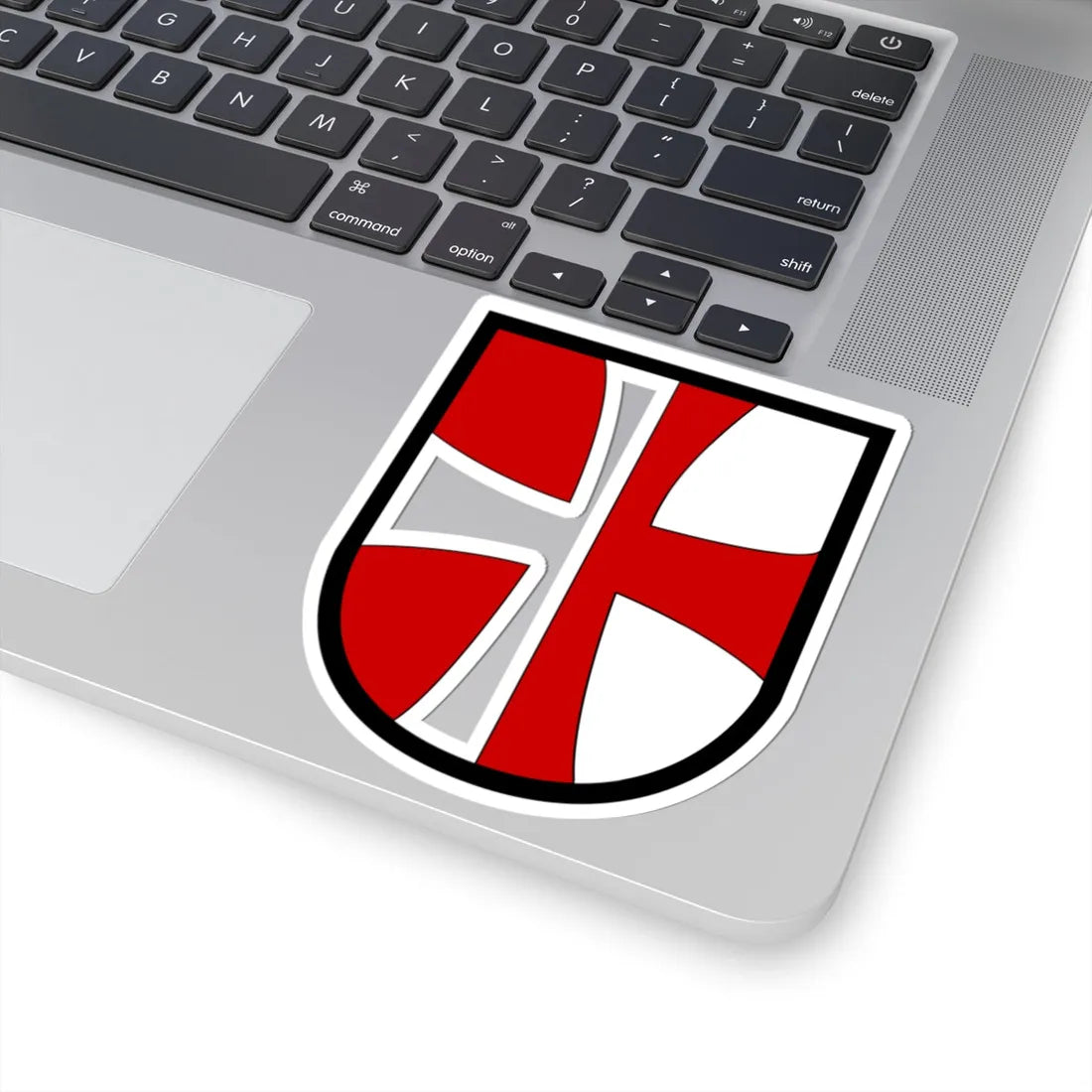 Flag from St. Florian (Austria) (Coat of Arms) STICKER Vinyl Kiss-Cut Decal - The Sticker Space