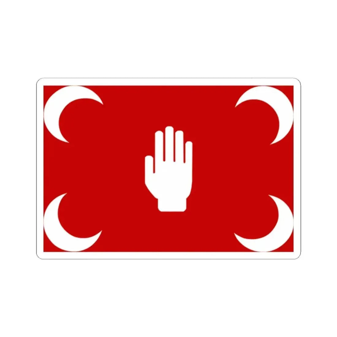 Flag Kingdom of Kuku (Algeria) STICKER Vinyl Kiss-Cut Decal 2 Inch White - The Sticker Space