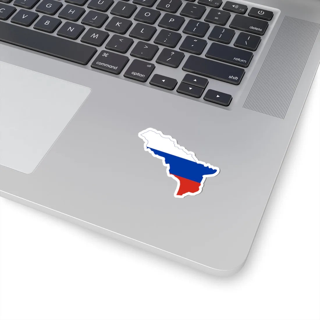 Flag-map of Abkhazia-Russia (Russia) STICKER Vinyl Kiss-Cut Decal - The Sticker Space