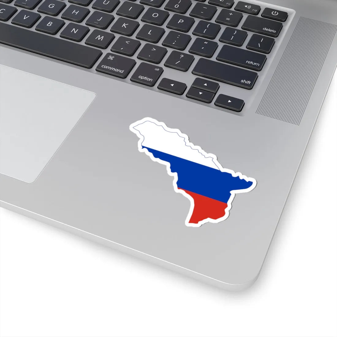 Flag-map of Abkhazia-Russia (Russia) STICKER Vinyl Kiss-Cut Decal - The Sticker Space