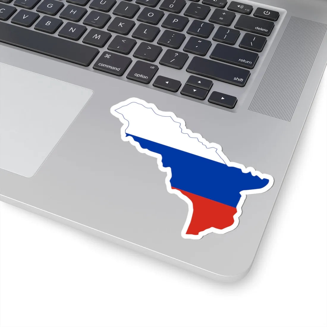 Flag-map of Abkhazia-Russia (Russia) STICKER Vinyl Kiss-Cut Decal - The Sticker Space