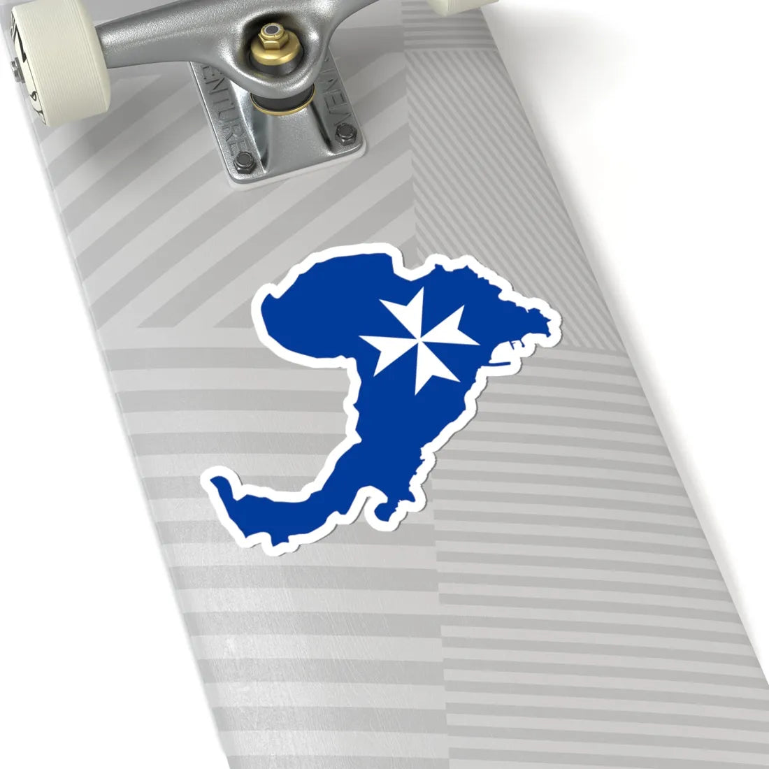 Flag map of Amalfi (Italy) STICKER Vinyl Kiss-Cut Decal - The Sticker Space