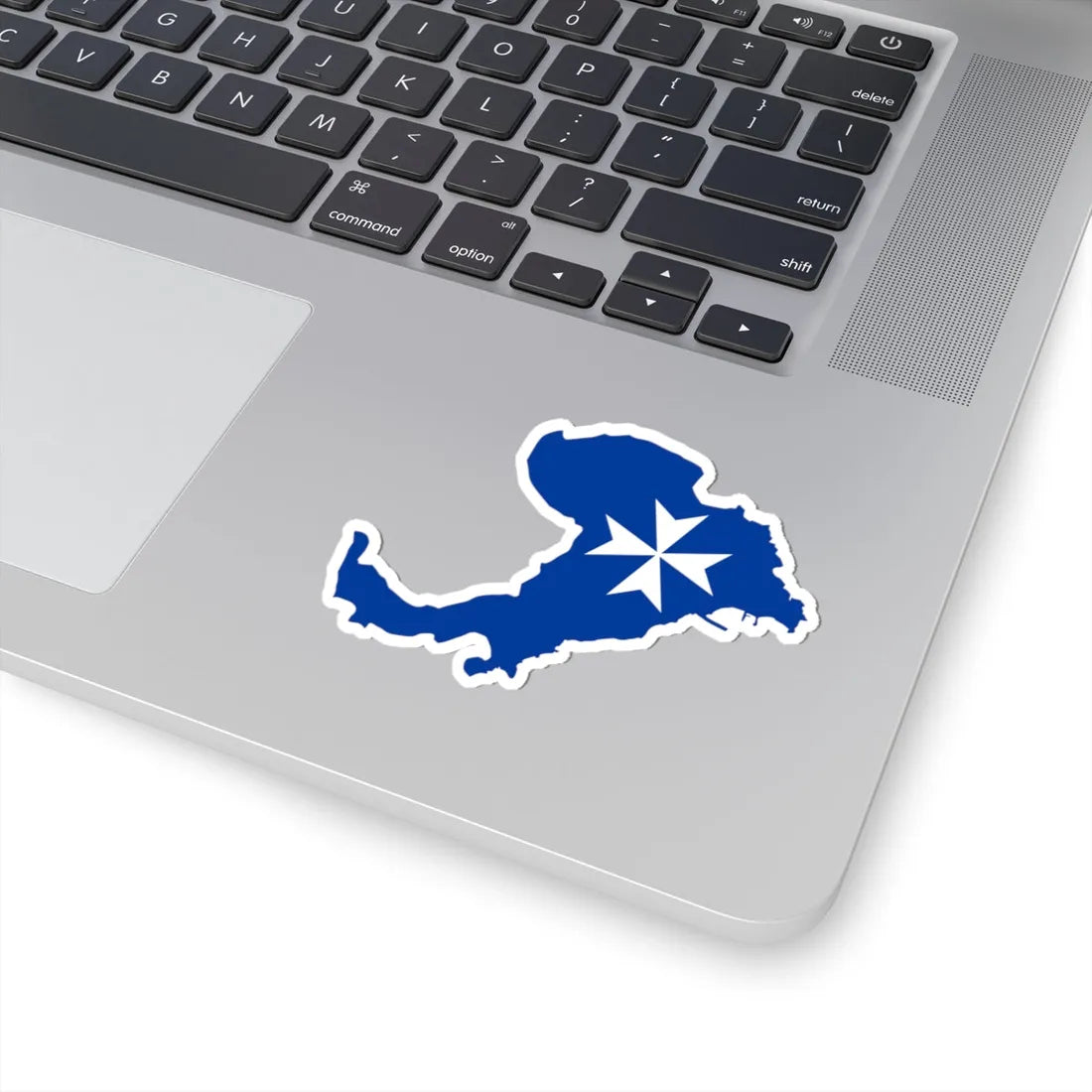 Flag map of Amalfi (Italy) STICKER Vinyl Kiss-Cut Decal - The Sticker Space