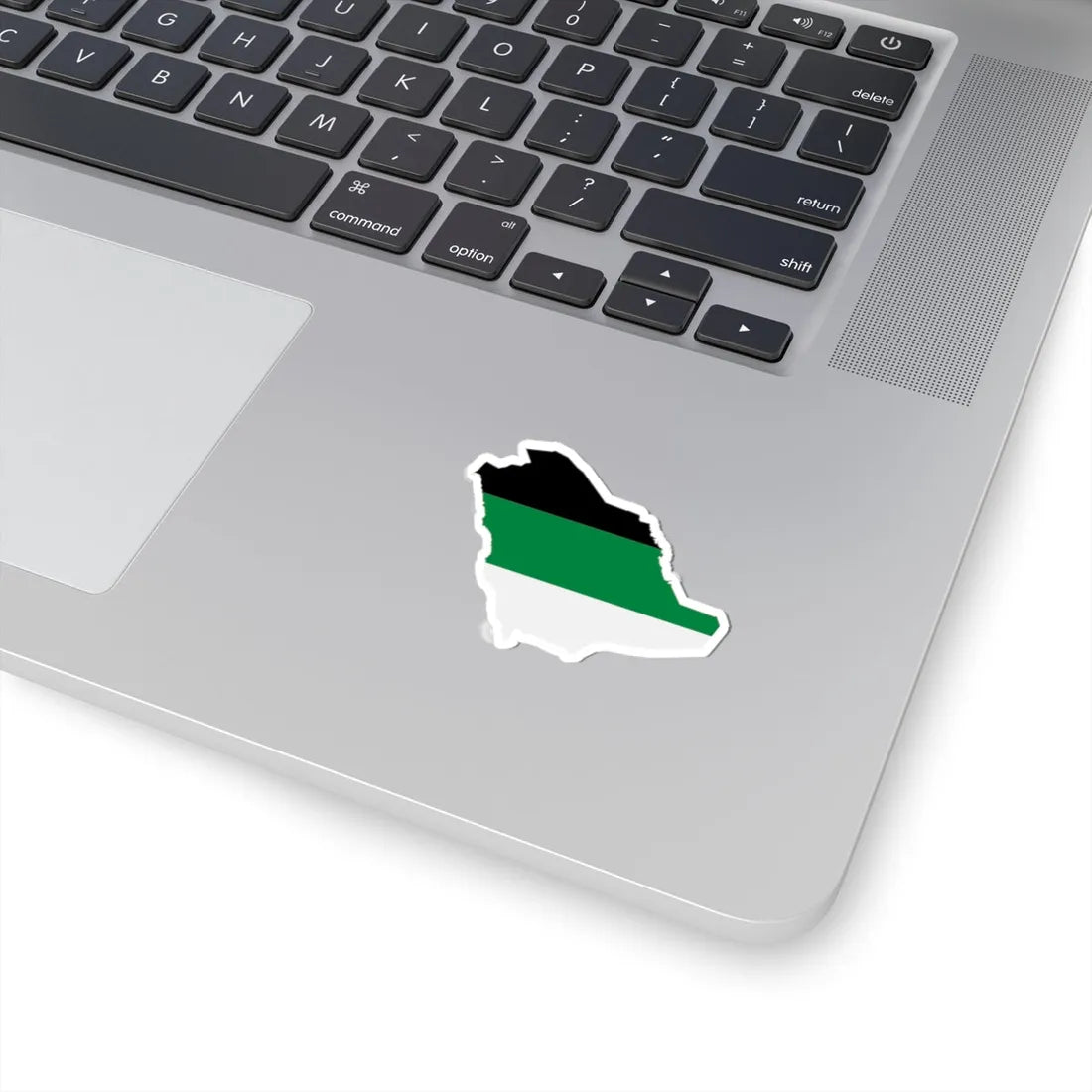 Flag map of Arabia (Saudi Arabia) STICKER Vinyl Kiss-Cut Decal - The Sticker Space