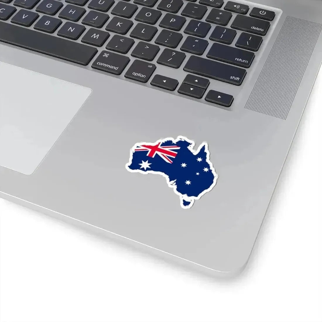 Flag-map of Australia (Australia) STICKER Vinyl Kiss-Cut Decal - The Sticker Space