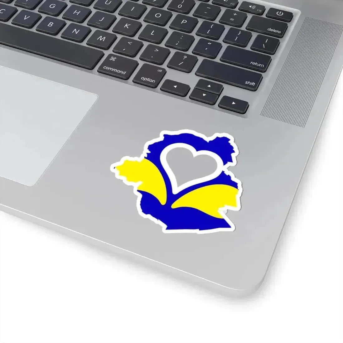 Flag map of Brussels 2 (Belgium) STICKER Vinyl Kiss-Cut Decal - The Sticker Space