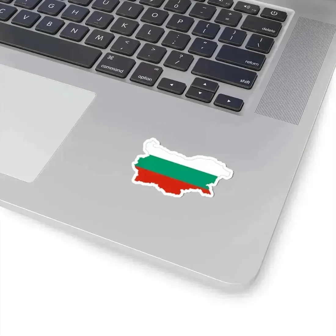 Flag-map of Bulgaria (Bulgaria) STICKER Vinyl Kiss-Cut Decal - The Sticker Space