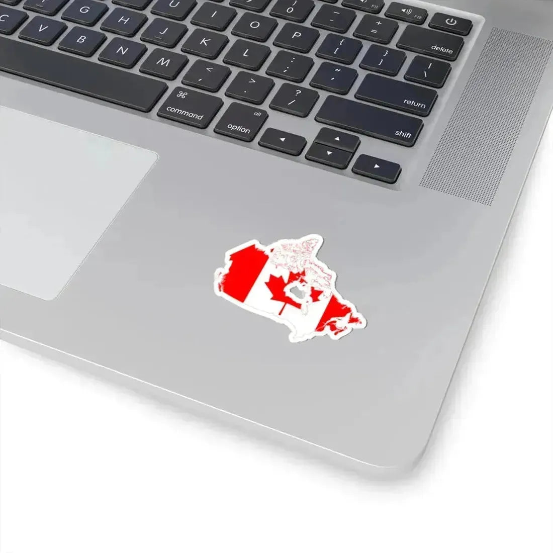 Flag-map of Canada (Canada) STICKER Vinyl Kiss-Cut Decal - The Sticker Space