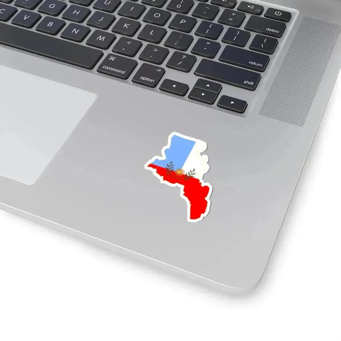 Flag-map of Catamarca Province (Argentina) STICKER Vinyl Kiss-Cut Decal - The Sticker Space