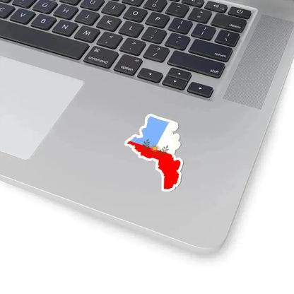 Flag-map of Catamarca Province (Argentina) STICKER Vinyl Kiss-Cut Decal - The Sticker Space