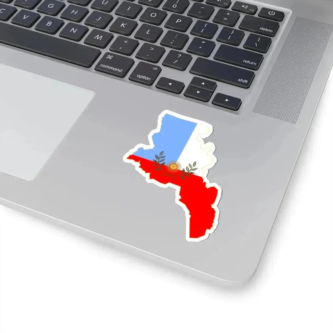 Flag-map of Catamarca Province (Argentina) STICKER Vinyl Kiss-Cut Decal - The Sticker Space
