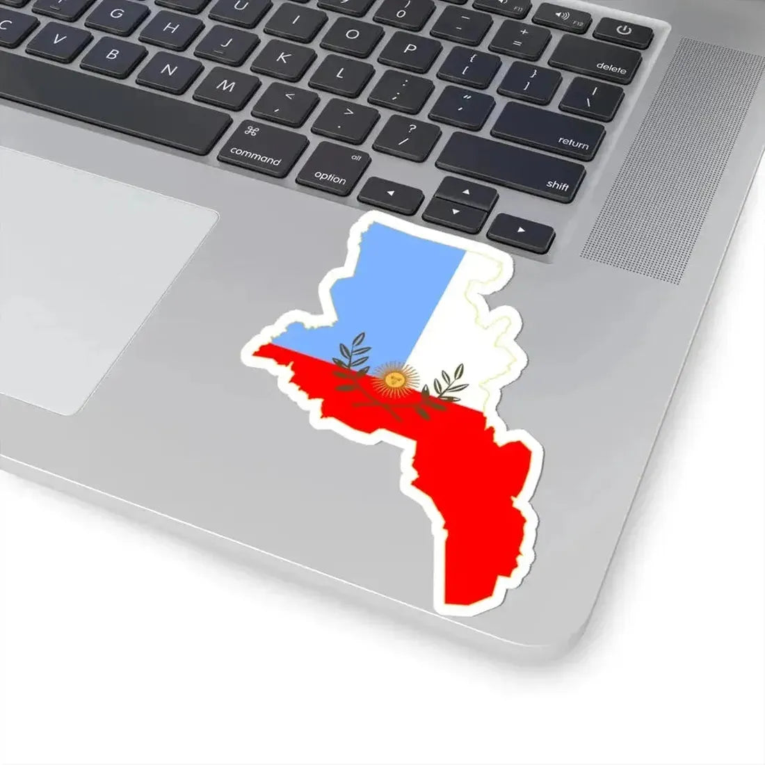 Flag-map of Catamarca Province (Argentina) STICKER Vinyl Kiss-Cut Decal - The Sticker Space