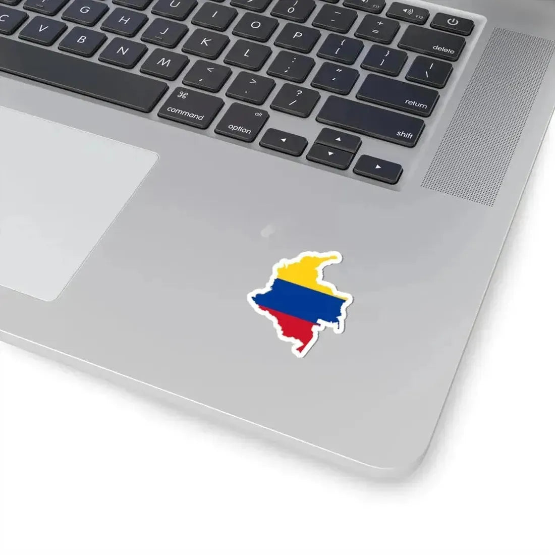 Flag-map of Colombia with islands (Colombia) STICKER Vinyl Kiss-Cut Decal - The Sticker Space