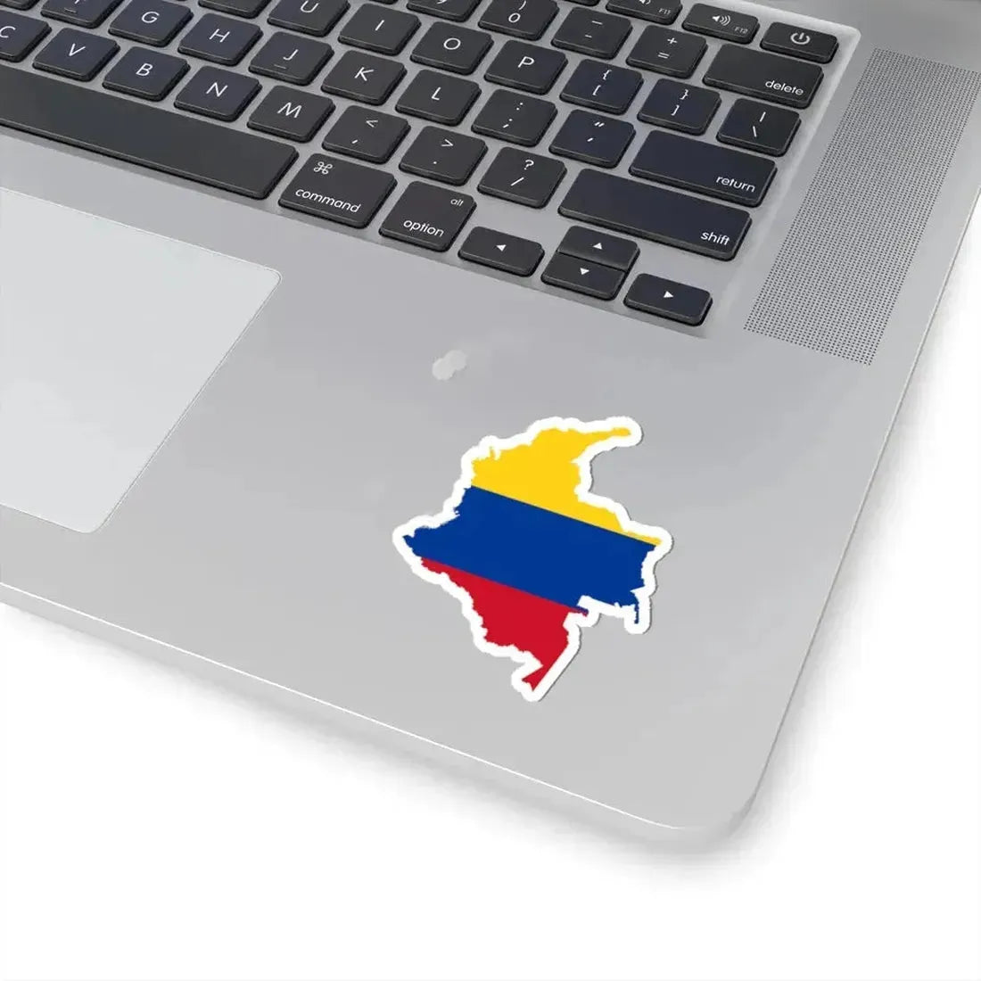 Flag-map of Colombia with islands (Colombia) STICKER Vinyl Kiss-Cut Decal - The Sticker Space