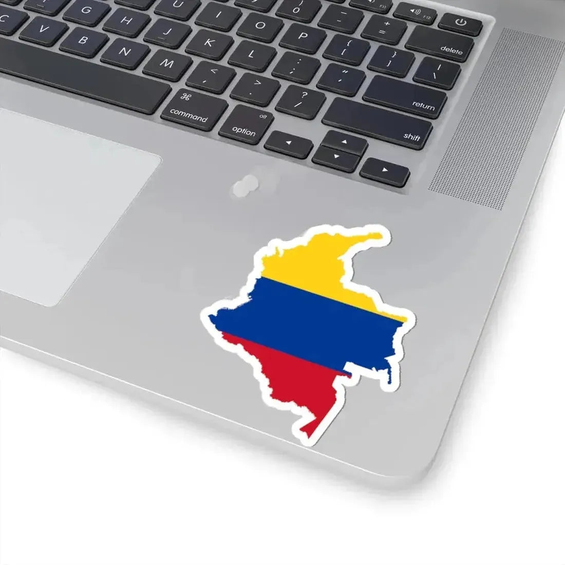 Flag-map of Colombia with islands (Colombia) STICKER Vinyl Kiss-Cut Decal - The Sticker Space