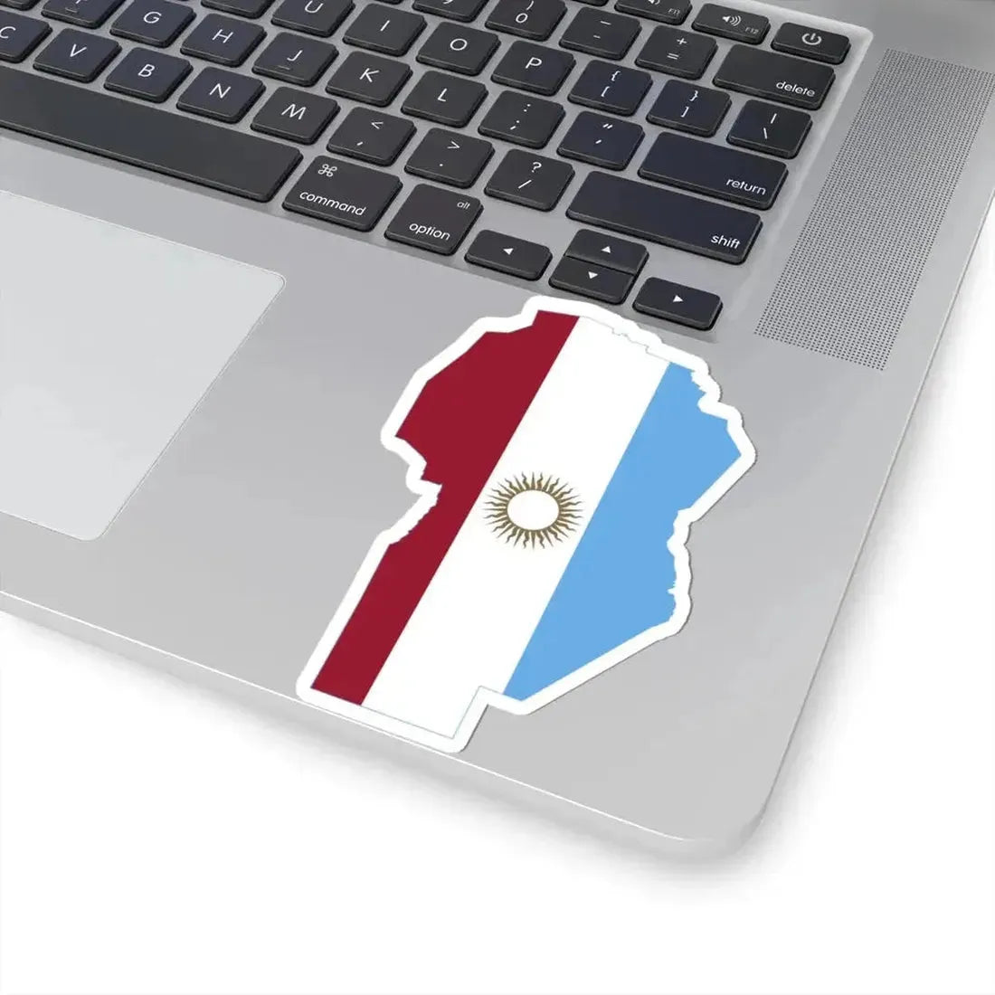 Flag-map of Cordoba Province Argentina (Argentina) STICKER Vinyl Kiss-Cut Decal - The Sticker Space