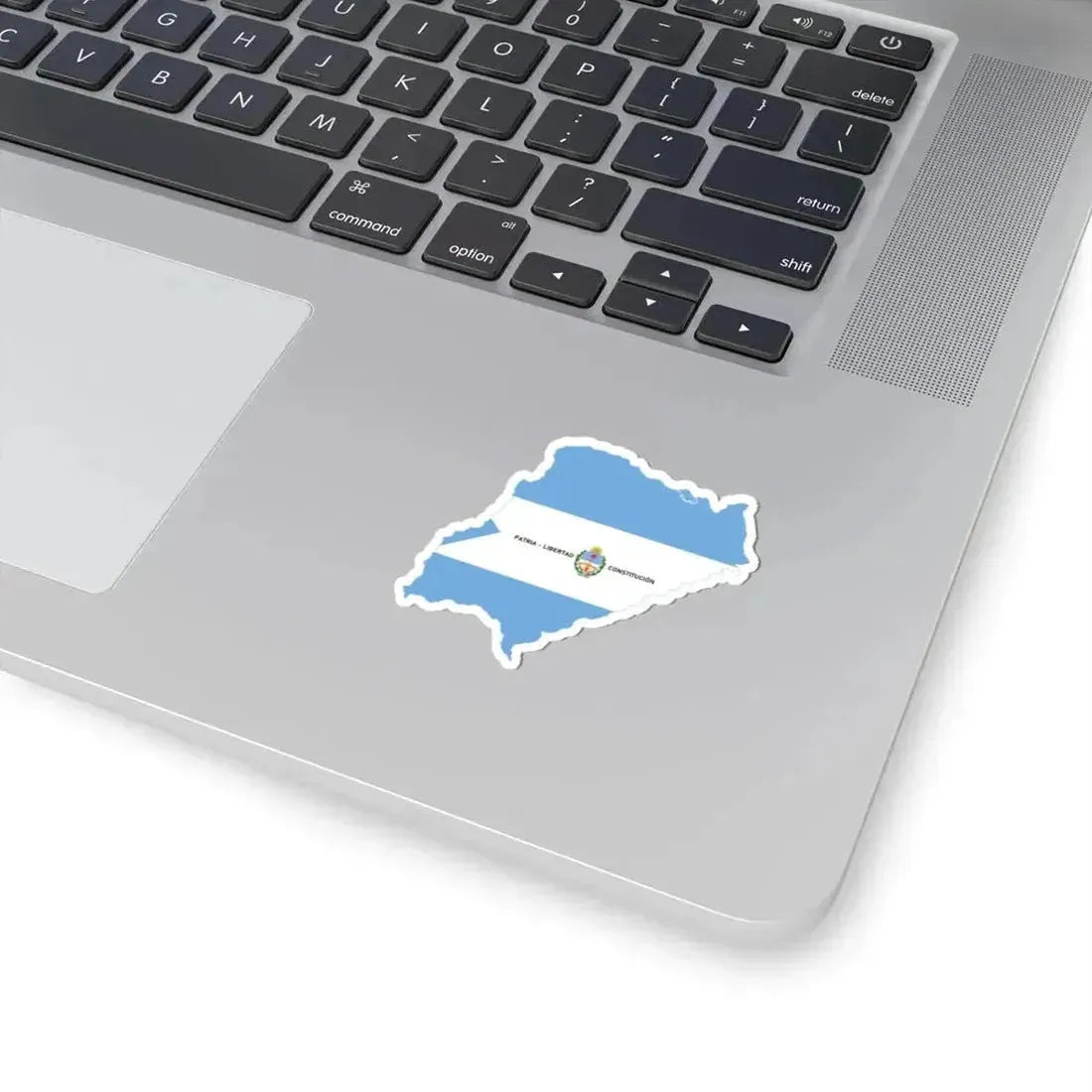 Flag-map of Corrientes Province (Argentina) STICKER Vinyl Kiss-Cut Decal - The Sticker Space