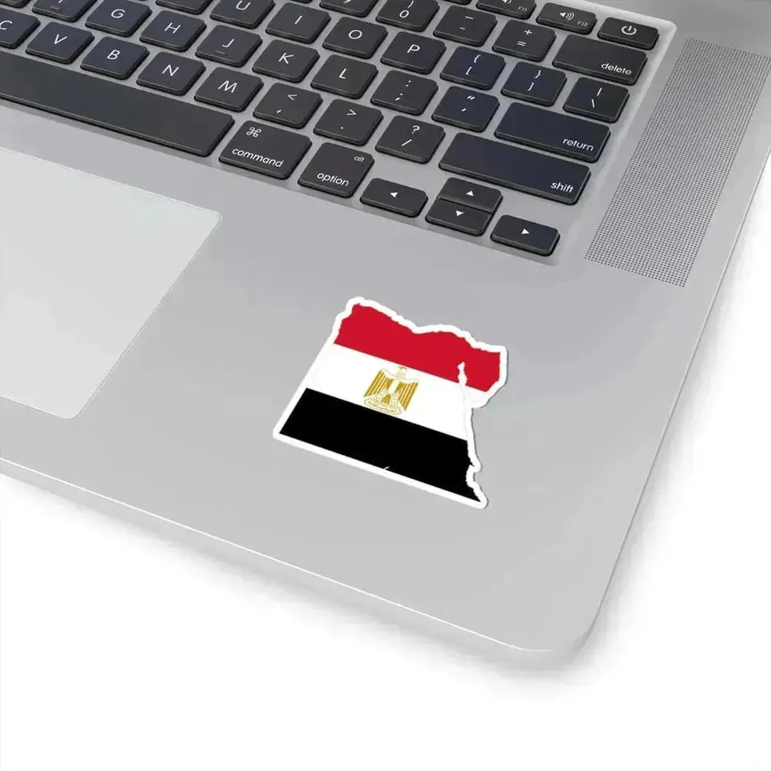 Flag map of Egypt (Egypt) STICKER Vinyl Kiss-Cut Decal - The Sticker Space