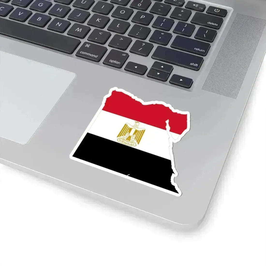 Flag map of Egypt (Egypt) STICKER Vinyl Kiss-Cut Decal - The Sticker Space