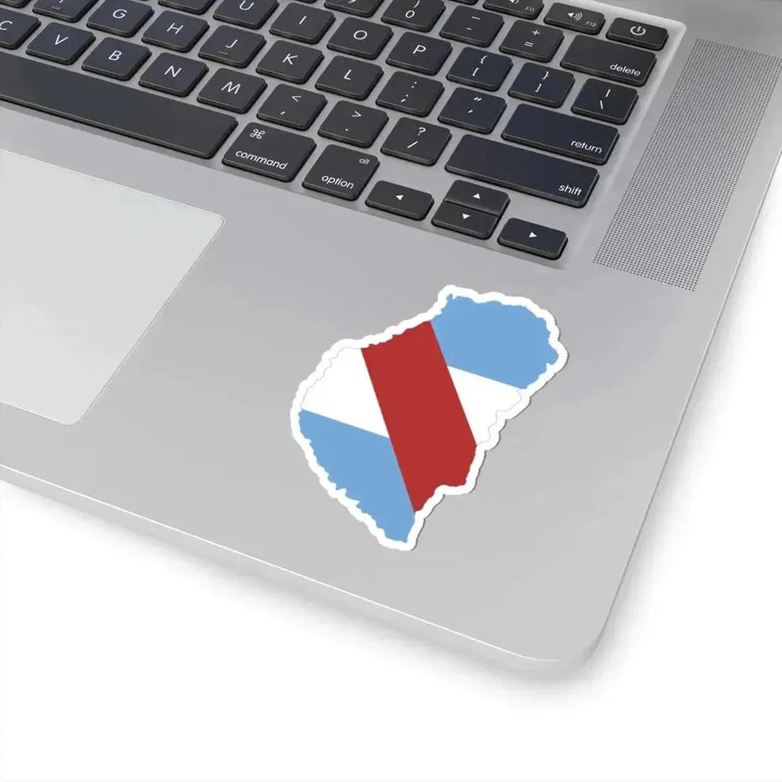 Flag-map of Entre Rios Province (Argentina) STICKER Vinyl Kiss-Cut Decal - The Sticker Space