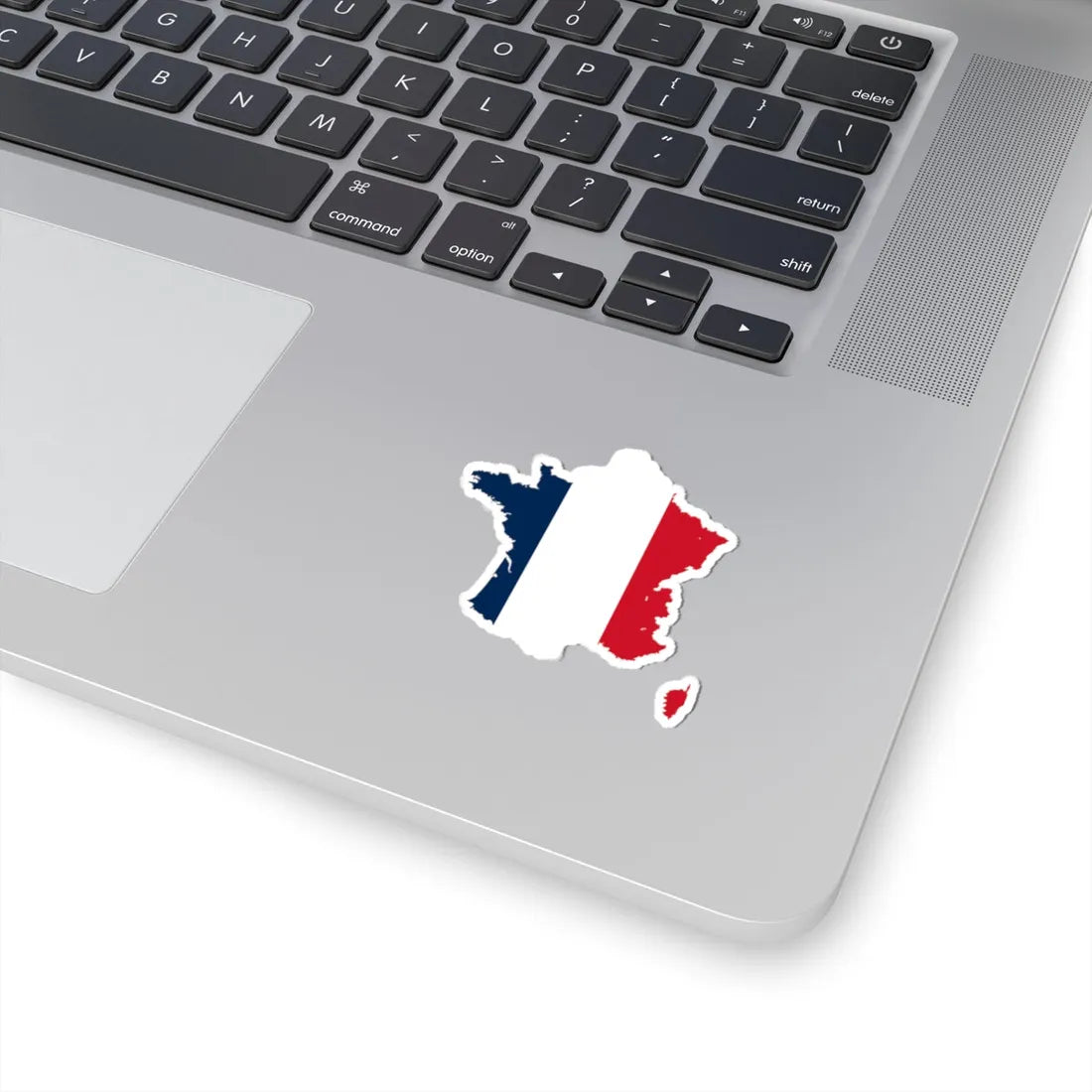 Flag map of France (France) STICKER Vinyl Kiss-Cut Decal - The Sticker Space
