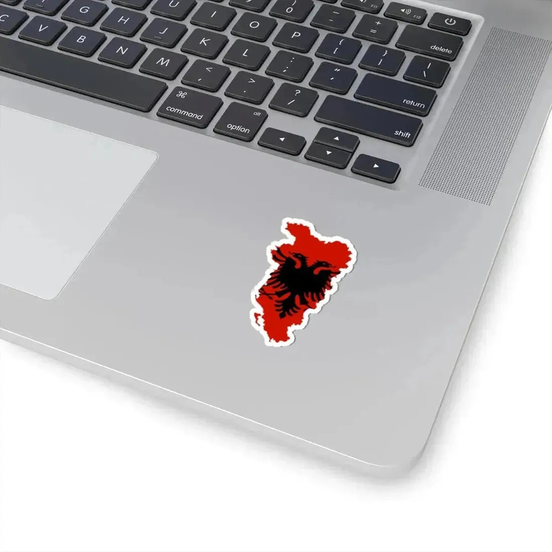 Flag-map of Greater Albania (Albania) STICKER Vinyl Kiss-Cut Decal - The Sticker Space