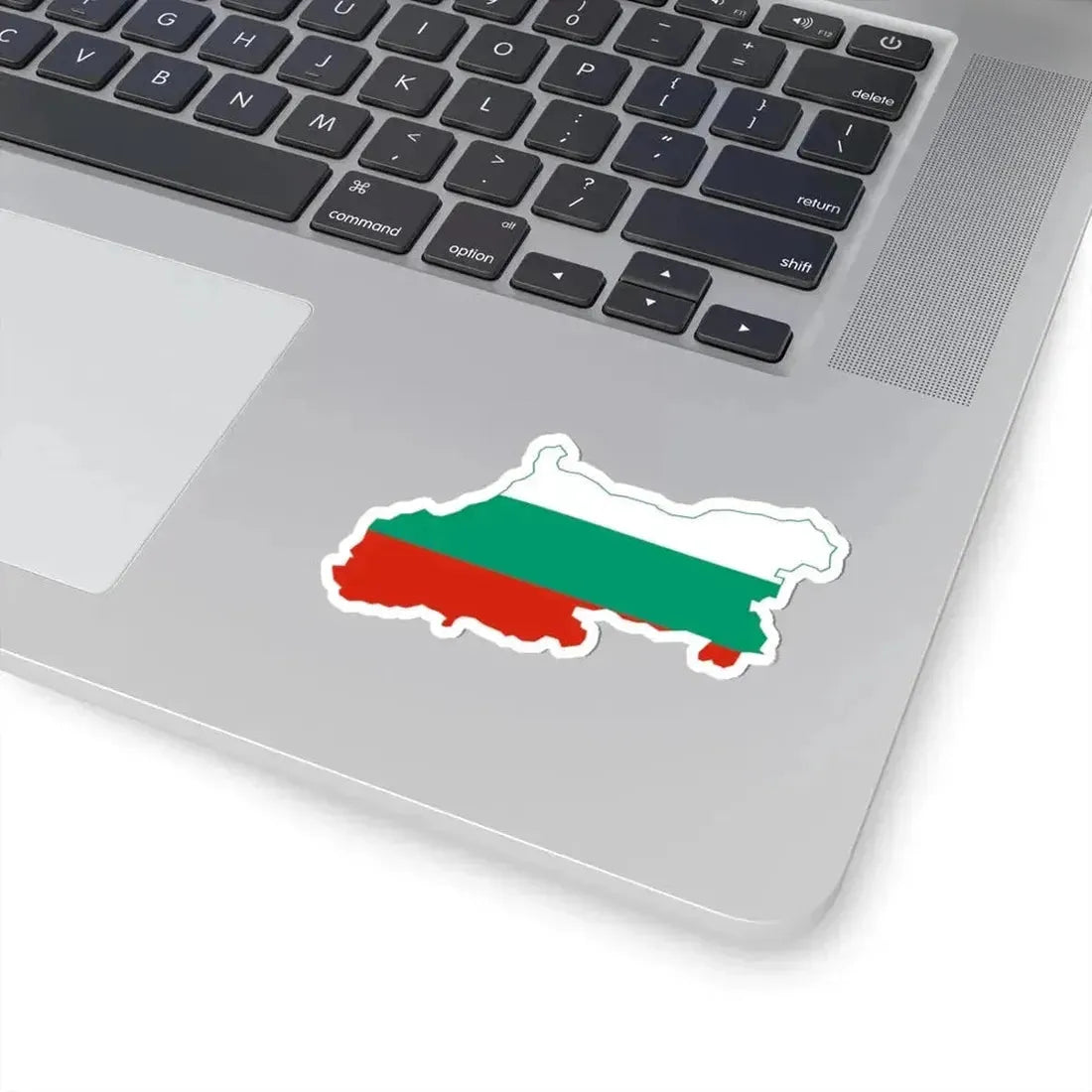 Flag-map of Greater Bulgaria (Bulgaria) STICKER Vinyl Kiss-Cut Decal - The Sticker Space