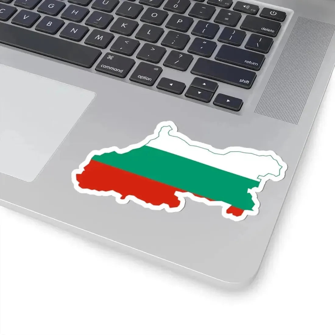 Flag-map of Greater Bulgaria (Bulgaria) STICKER Vinyl Kiss-Cut Decal - The Sticker Space