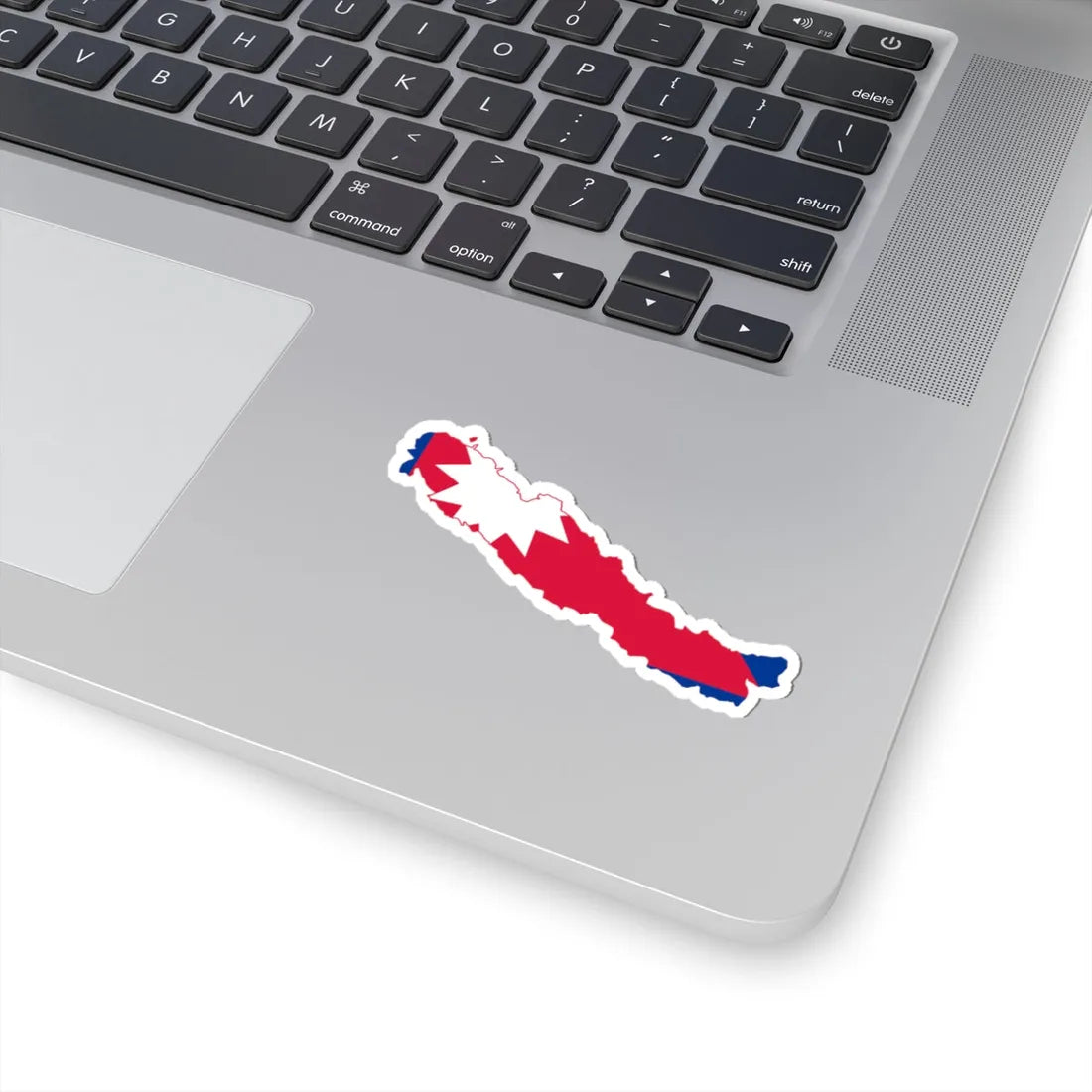 Flag-map of Greater Nepal (Nepal) STICKER Vinyl Kiss-Cut Decal - The Sticker Space