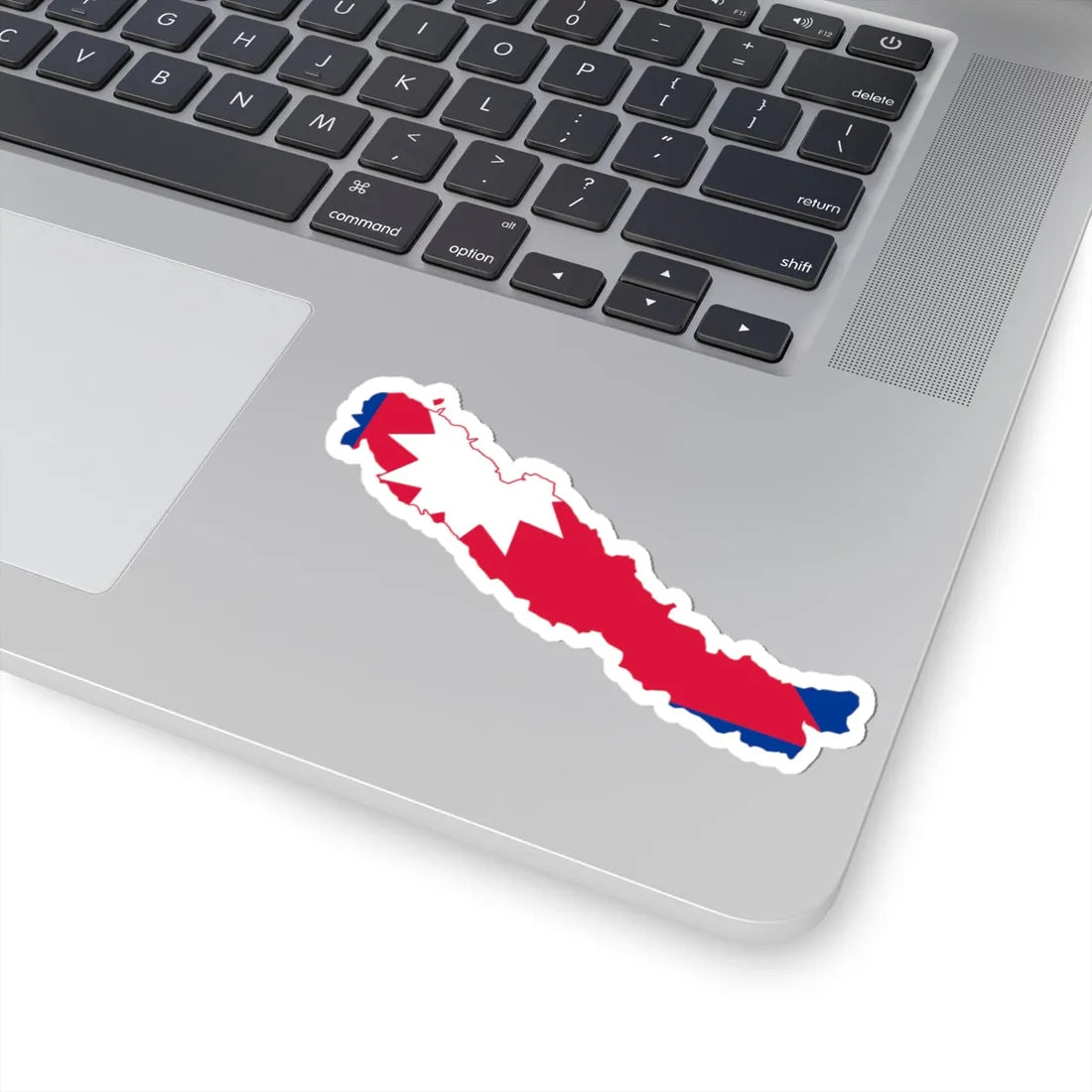 Flag-map of Greater Nepal (Nepal) STICKER Vinyl Kiss-Cut Decal - The Sticker Space