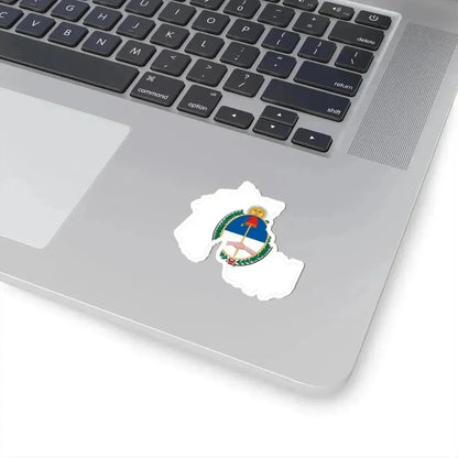 Flag-map of Jujuy Province (Argentina) STICKER Vinyl Kiss-Cut Decal - The Sticker Space