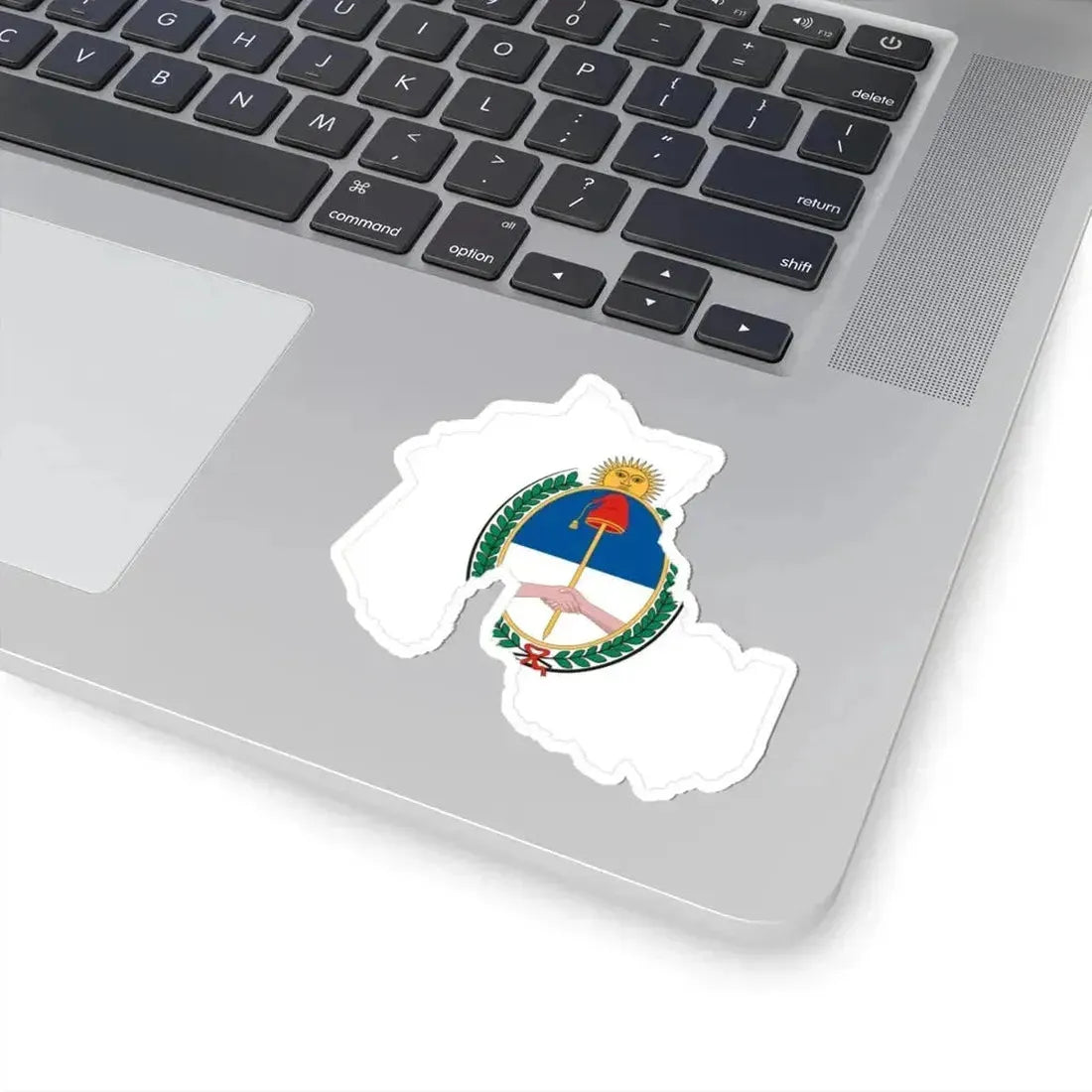 Flag-map of Jujuy Province (Argentina) STICKER Vinyl Kiss-Cut Decal - The Sticker Space