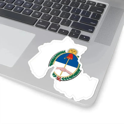 Flag-map of Jujuy Province (Argentina) STICKER Vinyl Kiss-Cut Decal - The Sticker Space
