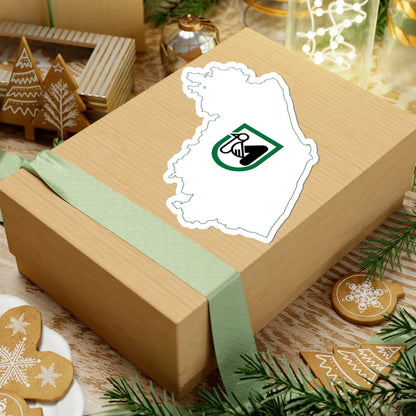 Flag map of Marche (Italy) STICKER Vinyl Kiss-Cut Decal - The Sticker Space