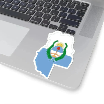 Flag-map of Mendoza Province (Argentina) STICKER Vinyl Kiss-Cut Decal - The Sticker Space