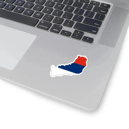 Flag-map of Misiones Province (Argentina) STICKER Vinyl Kiss-Cut Decal - The Sticker Space