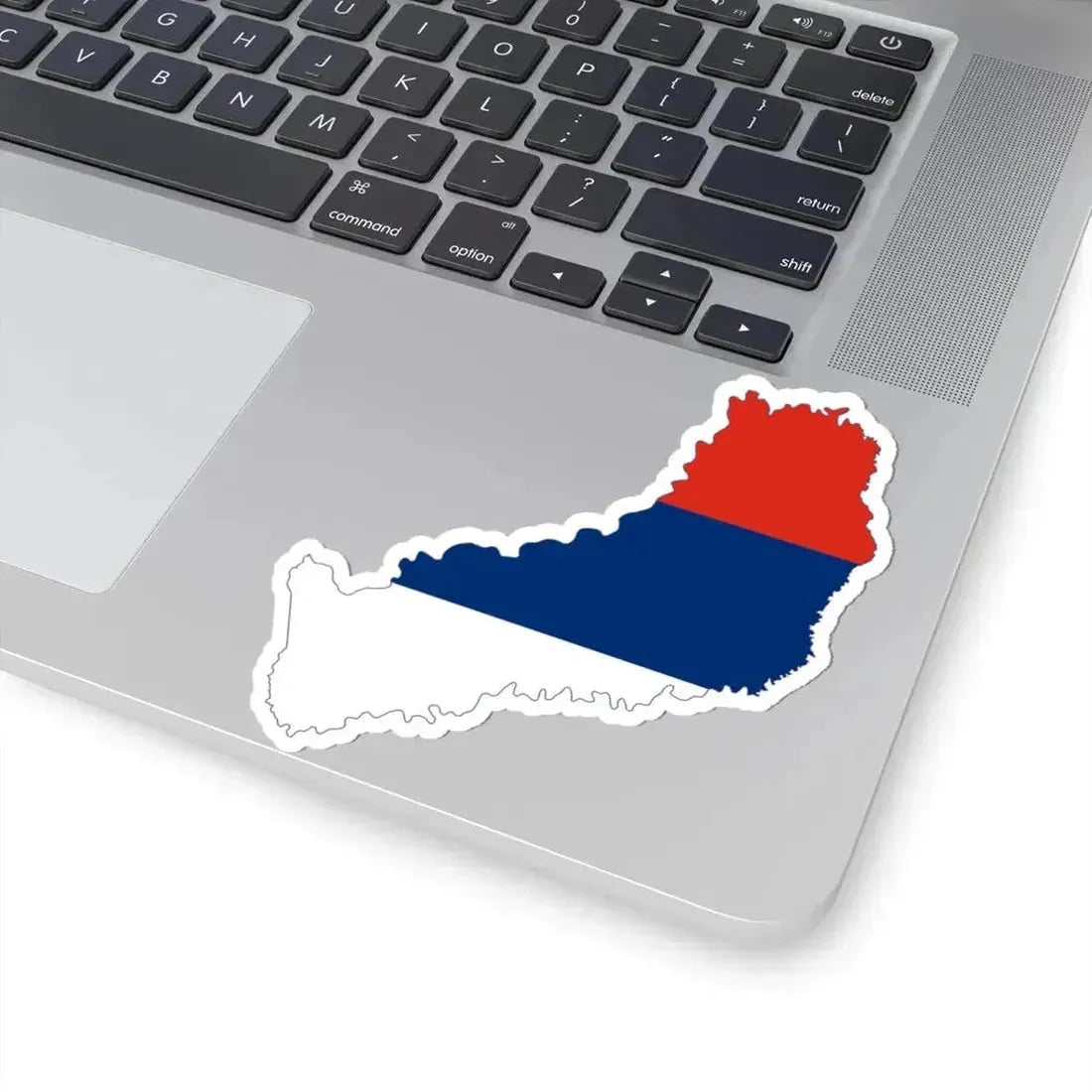 Flag-map of Misiones Province (Argentina) STICKER Vinyl Kiss-Cut Decal - The Sticker Space