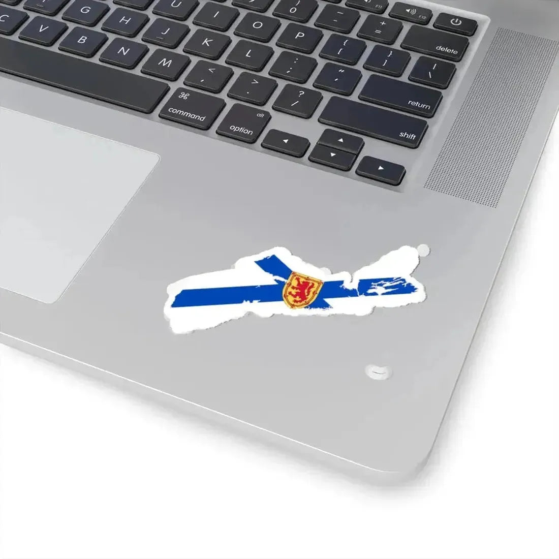 Flag-map of Nova Scotia (Canada) STICKER Vinyl Kiss-Cut Decal - The Sticker Space