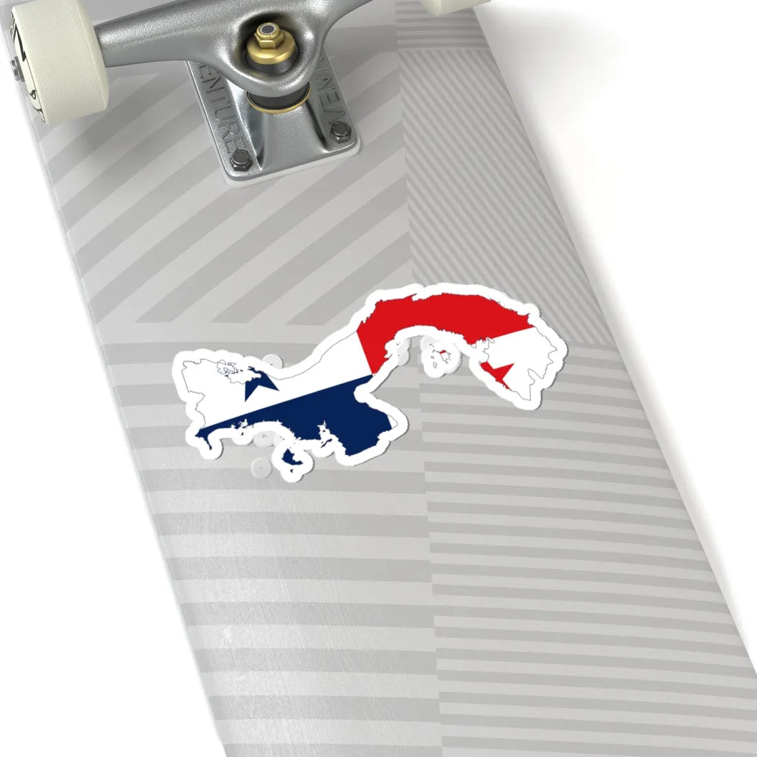 Flag-map of Panama (Panama) STICKER Vinyl Kiss-Cut Decal - The Sticker Space