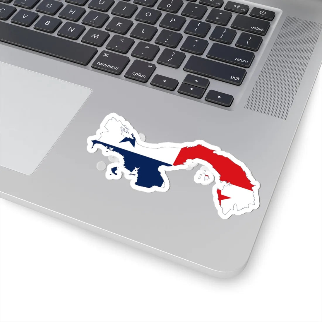 Flag-map of Panama (Panama) STICKER Vinyl Kiss-Cut Decal - The Sticker Space