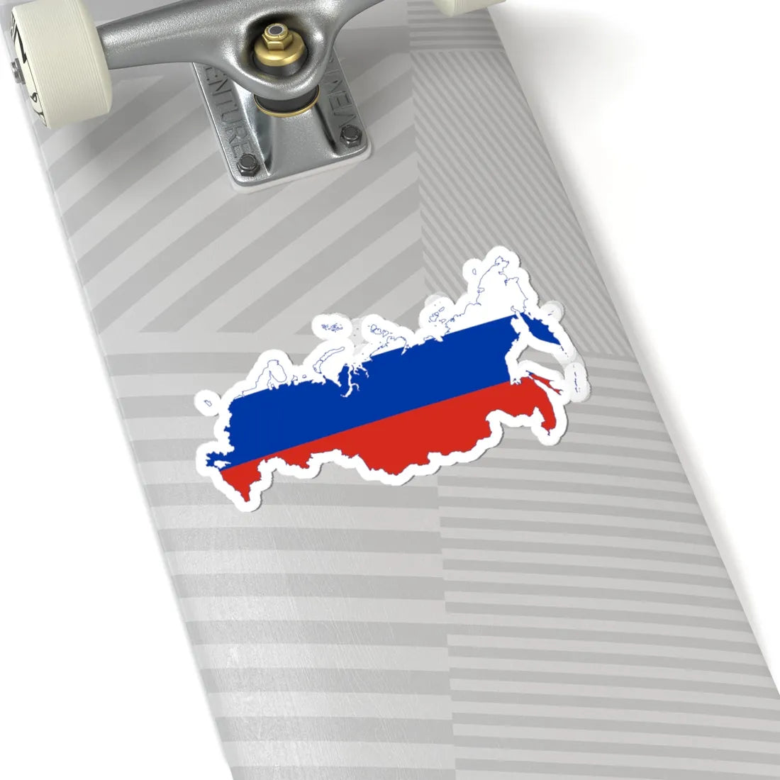 Flag map of Russia claims (Russia) STICKER Vinyl Kiss-Cut Decal - The Sticker Space