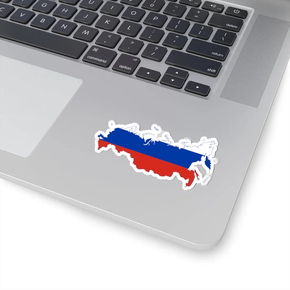 Flag map of Russia claims (Russia) STICKER Vinyl Kiss-Cut Decal - The Sticker Space