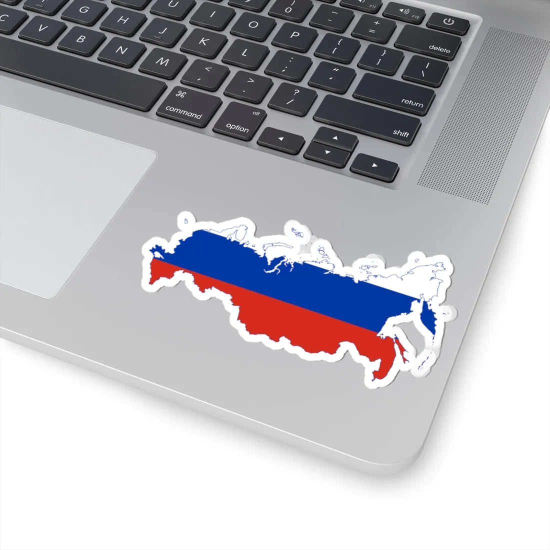 Flag map of Russia claims (Russia) STICKER Vinyl Kiss-Cut Decal - The Sticker Space