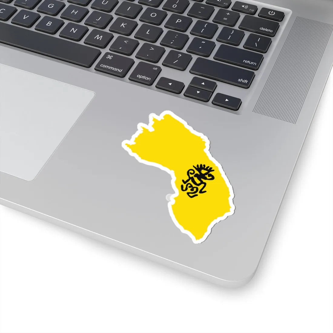 Flag map of Salento Variant (Italy) STICKER Vinyl Kiss-Cut Decal - The Sticker Space