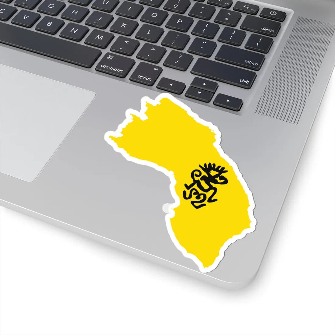 Flag map of Salento Variant (Italy) STICKER Vinyl Kiss-Cut Decal - The Sticker Space