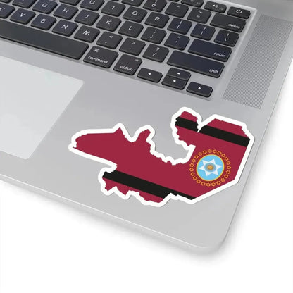 Flag-map of Salta Province (Argentina) STICKER Vinyl Kiss-Cut Decal - The Sticker Space