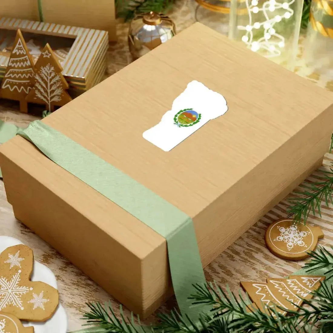 Flag-map of San Luis Province (Argentina) STICKER Vinyl Kiss-Cut Decal - The Sticker Space